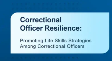 Correctional Officer Resilience